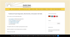 Desktop Screenshot of facial-diagnosis.net